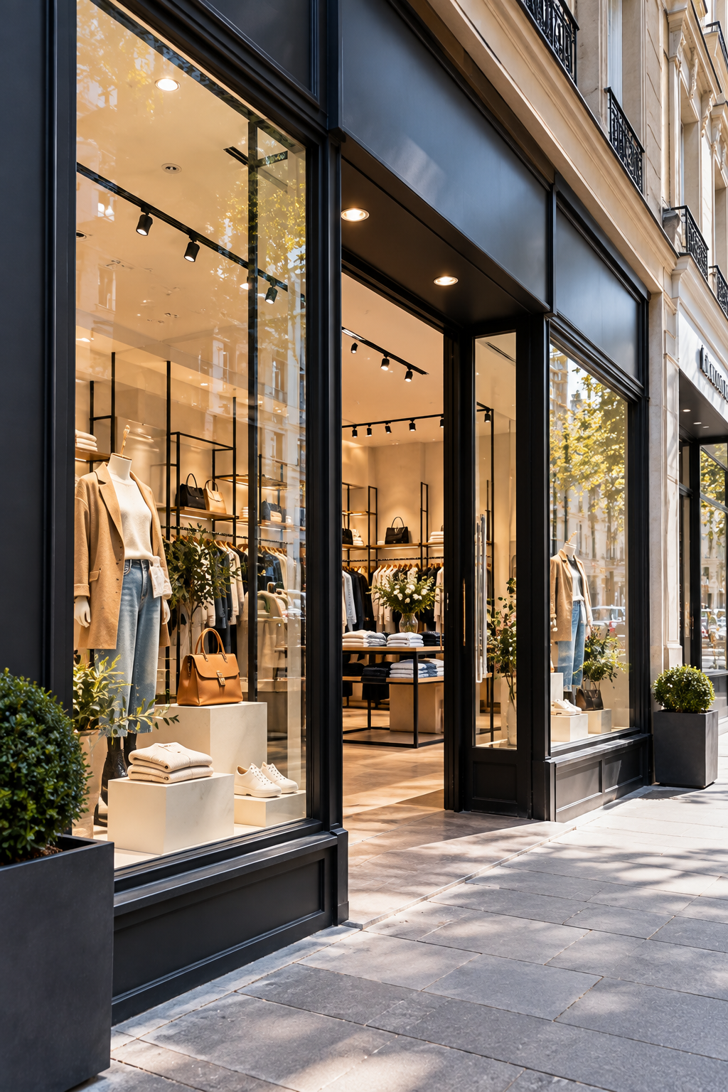 Nettoyage vitrines à Liège– NexPro Services