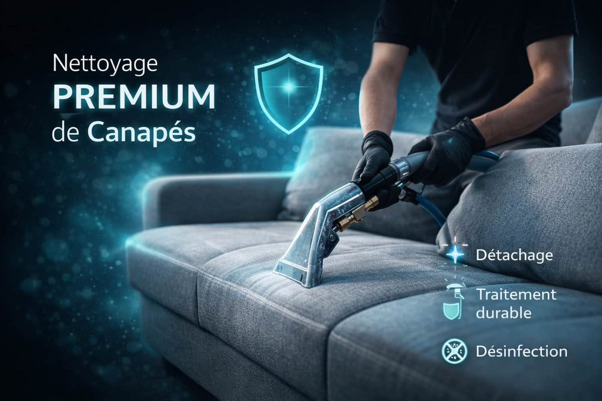 Nettoyage canapé 100€