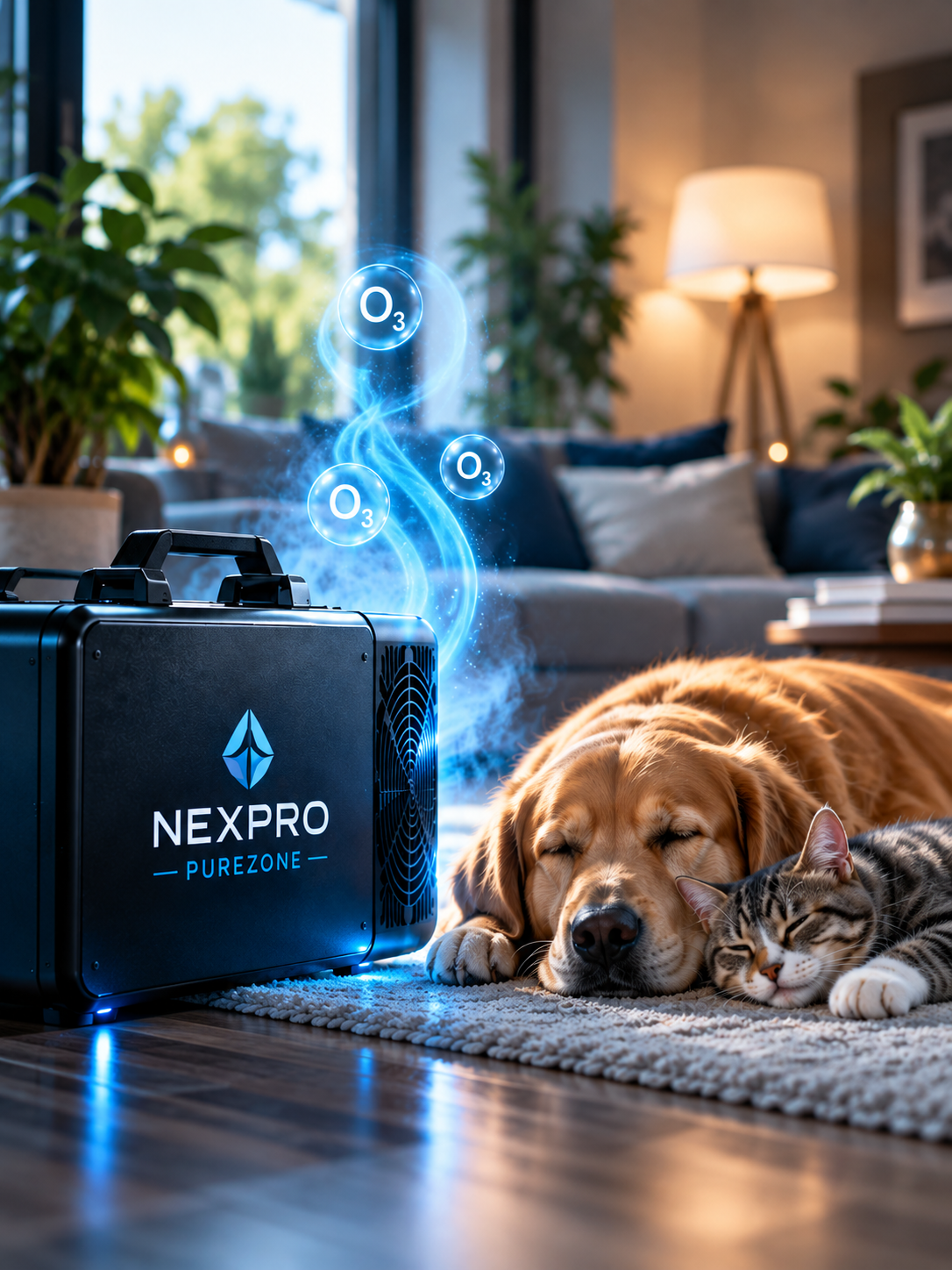 Intervention NexPro PureZone pour le traitement professionnel des odeurs